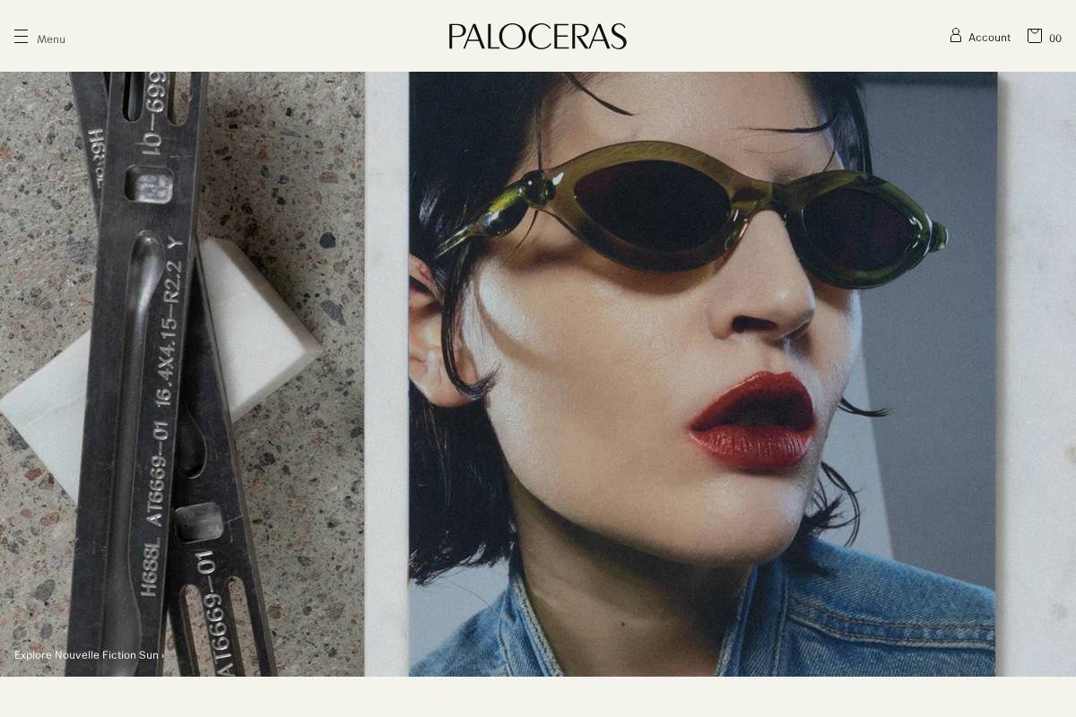 paloceras.com homepage screenshot