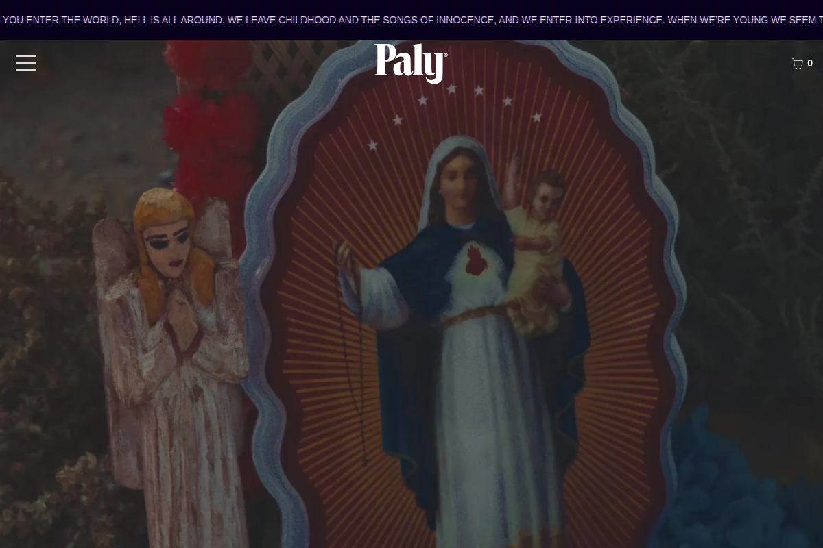 Palyhollywood homepage screenshot