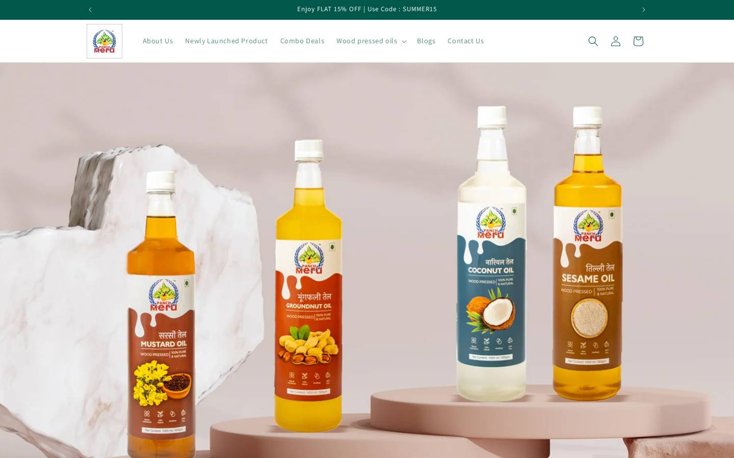 panchmeru.com homepage screenshot