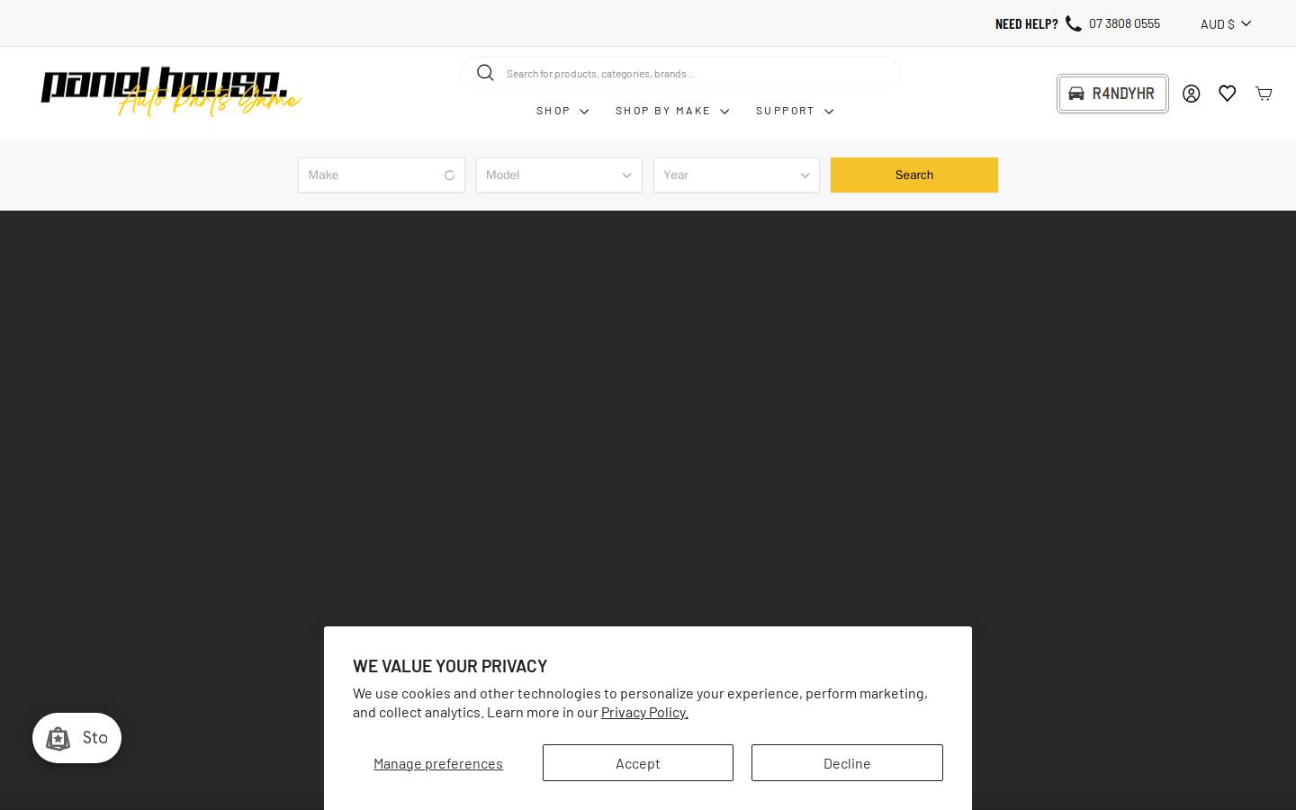 panelhouse.com.au homepage screenshot