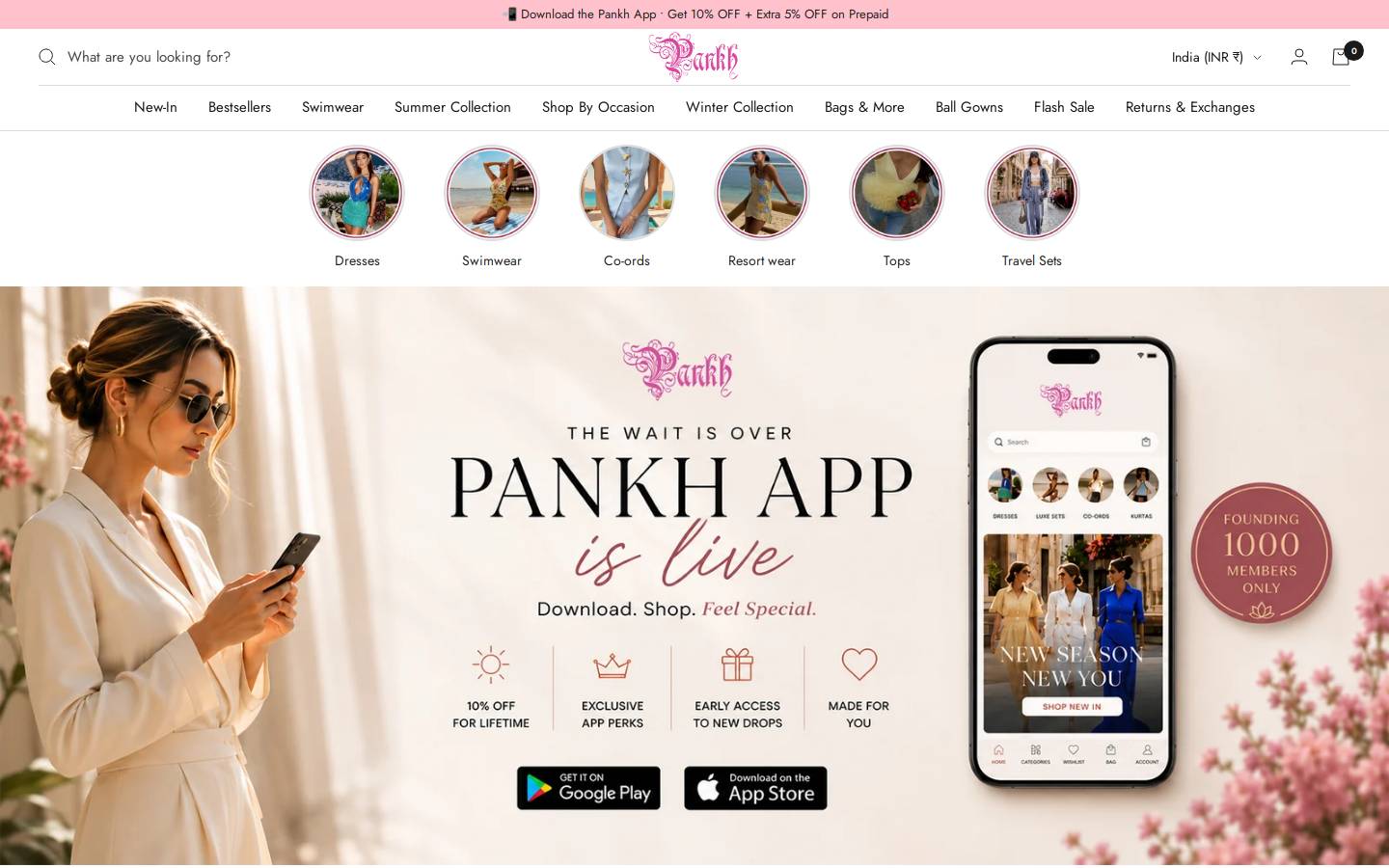 pankh.com homepage screenshot