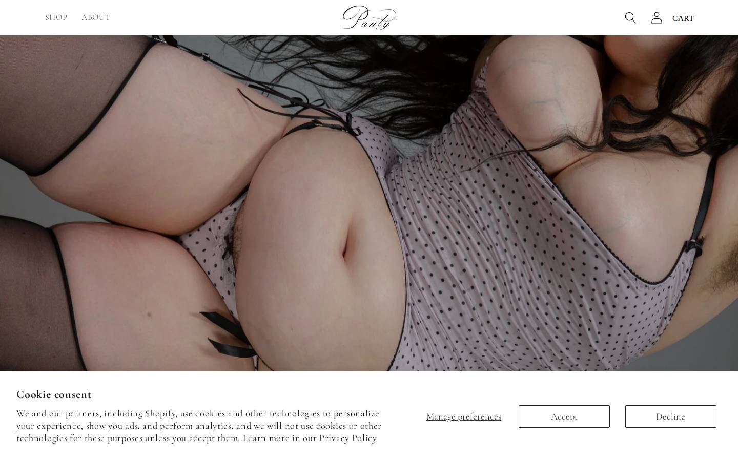 pantystudio.com homepage screenshot