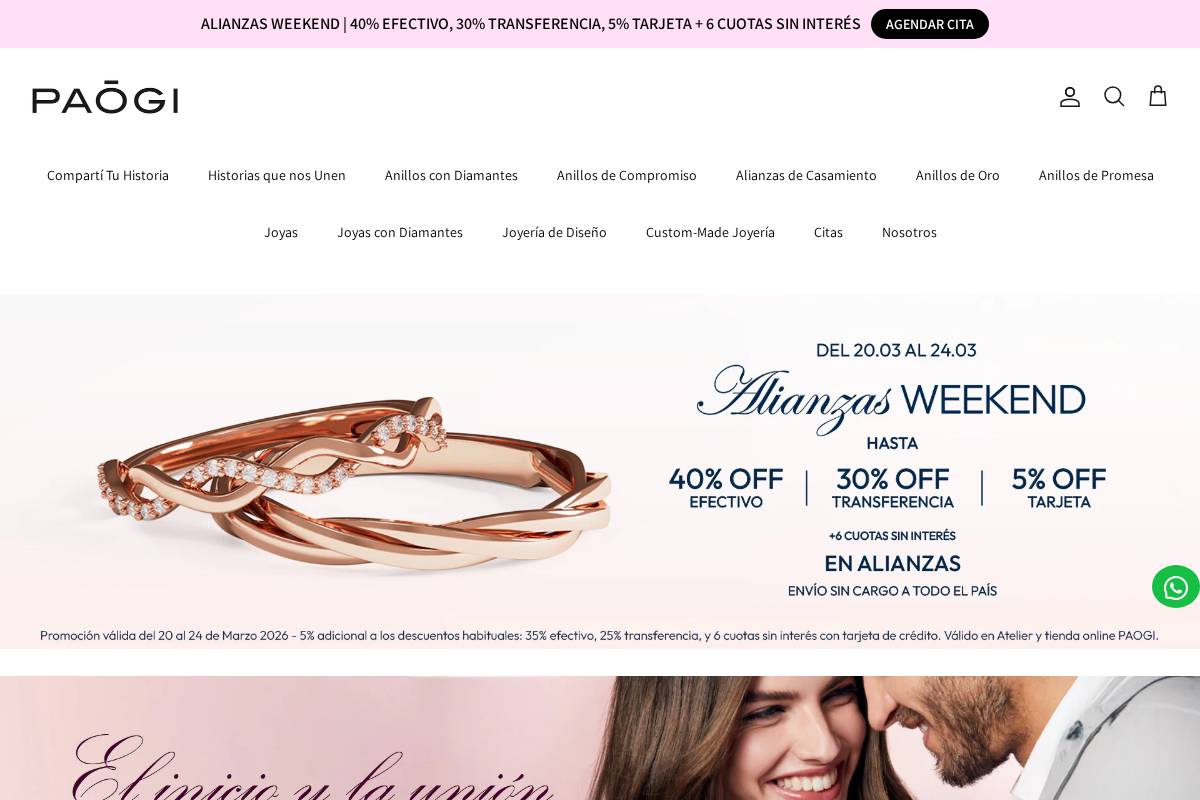 paogi.com homepage screenshot