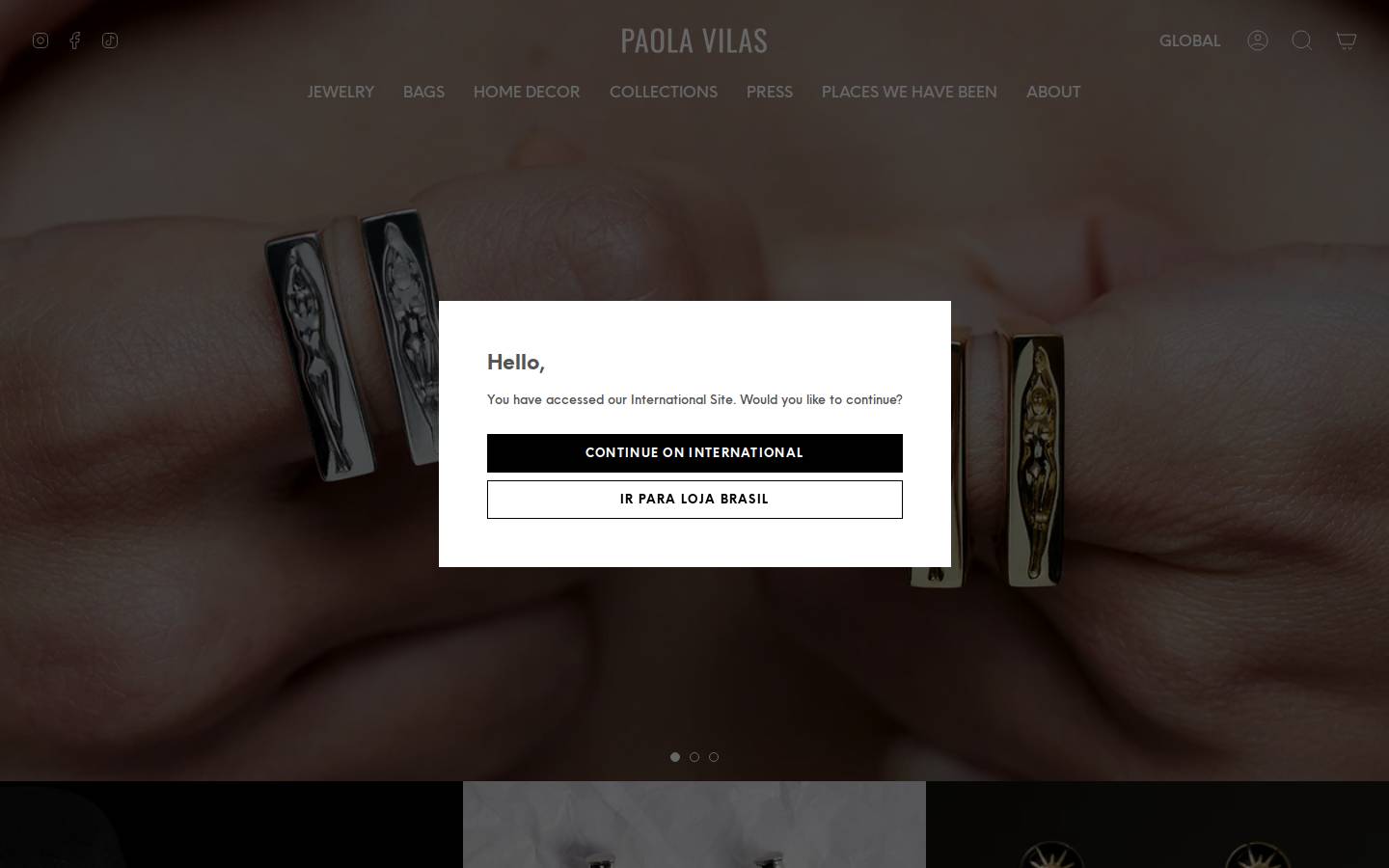 paolavilas.com homepage screenshot