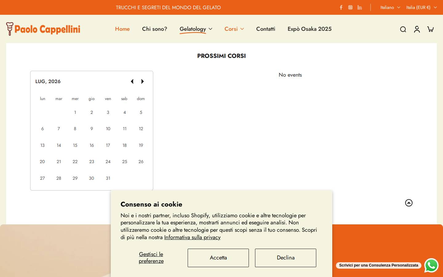 paolocappellini.it homepage screenshot