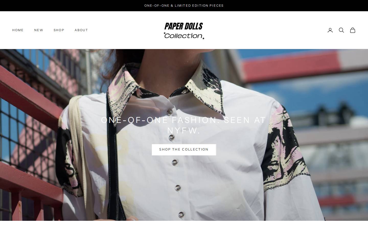 paperdollscollection.com homepage screenshot