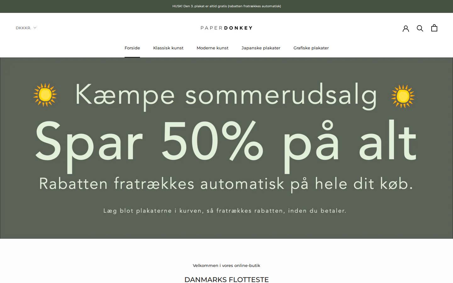 Paperdonkey homepage screenshot