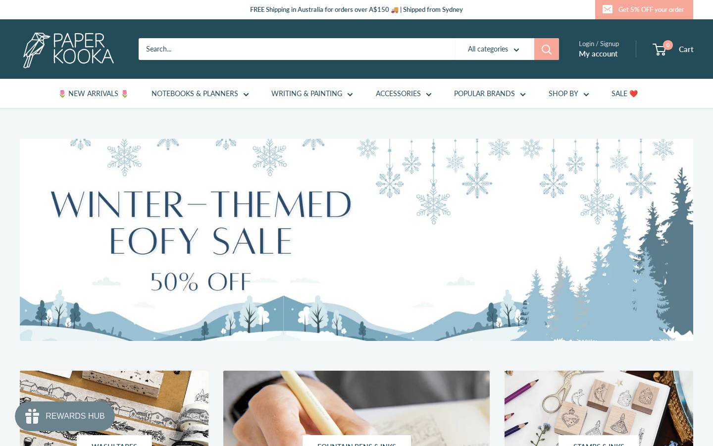paperkooka.com homepage screenshot