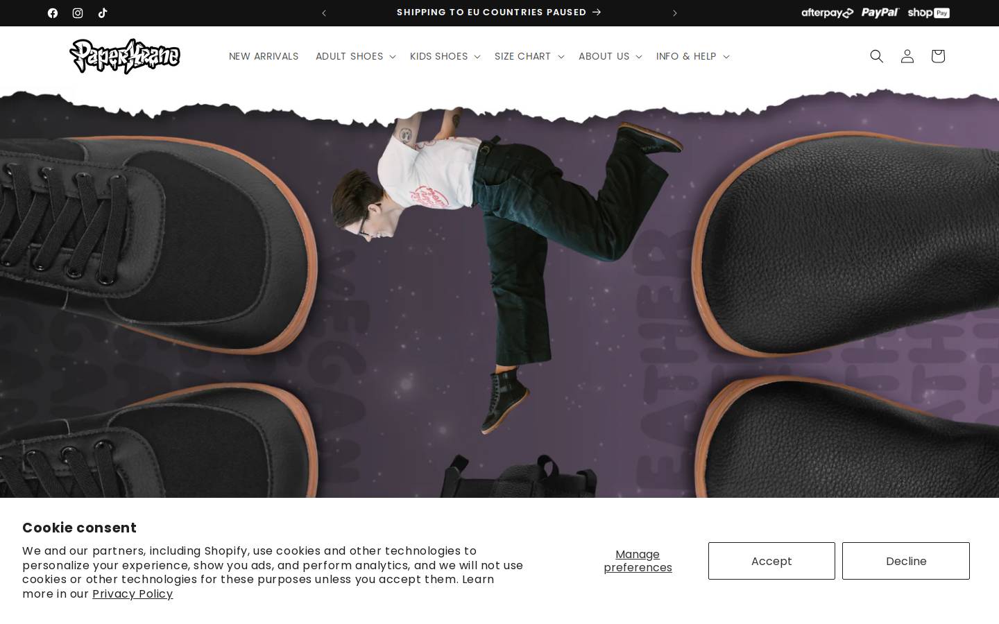 paperkrane.com.au homepage screenshot