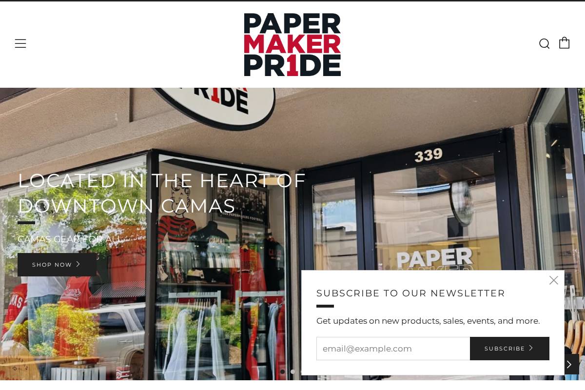 papermakerpride.com homepage screenshot