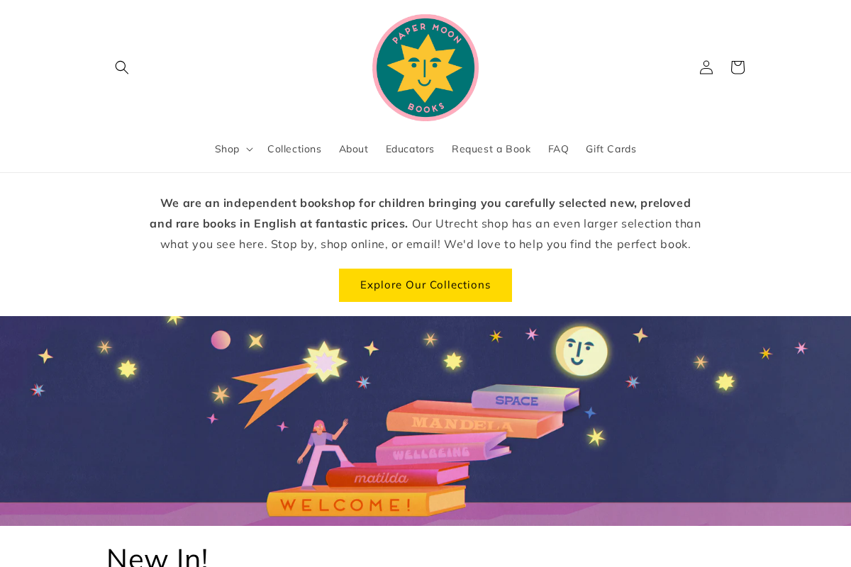 papermoonbooks.nl homepage screenshot