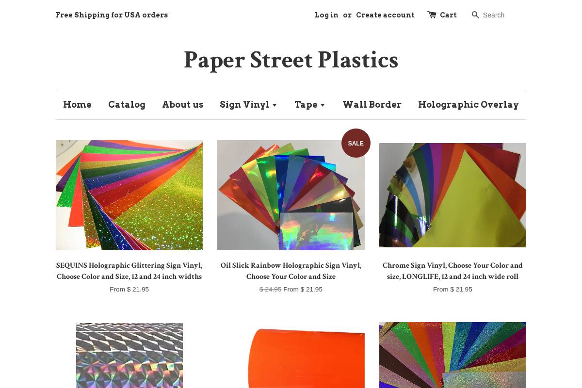 paperstreetplastics.com homepage screenshot