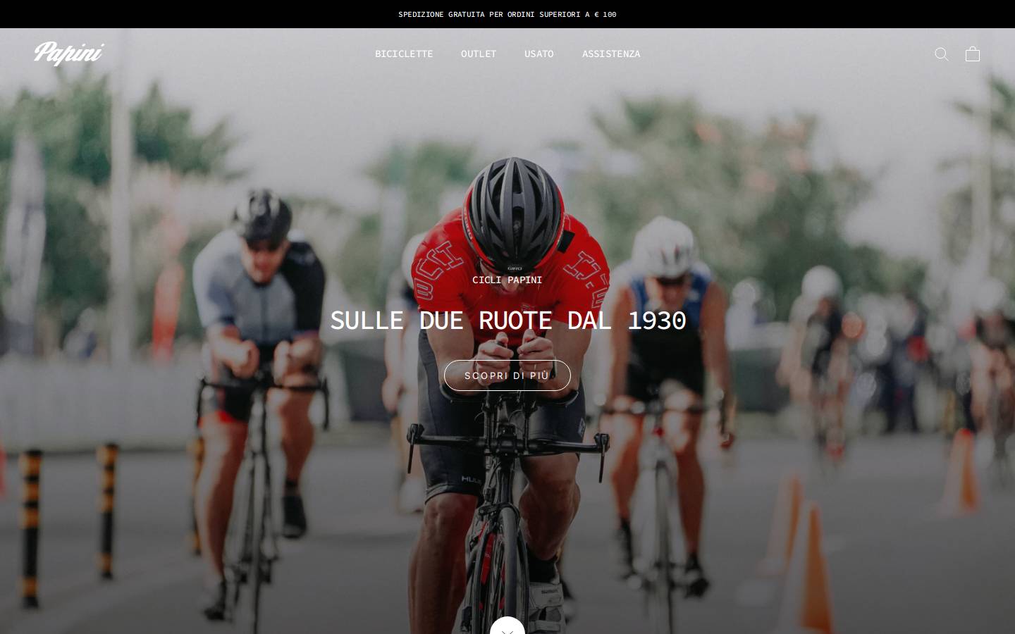 papinipisa.com homepage screenshot