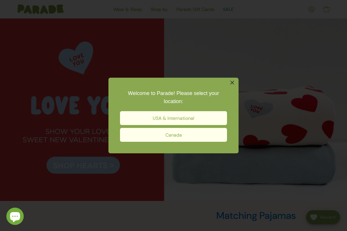 AMG Parade homepage screenshot