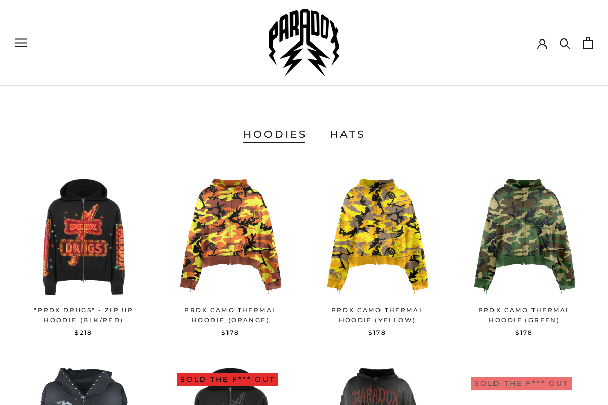 Paradox Lab homepage screenshot