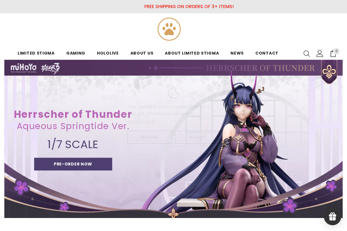 Pardo's Shop homepage screenshot