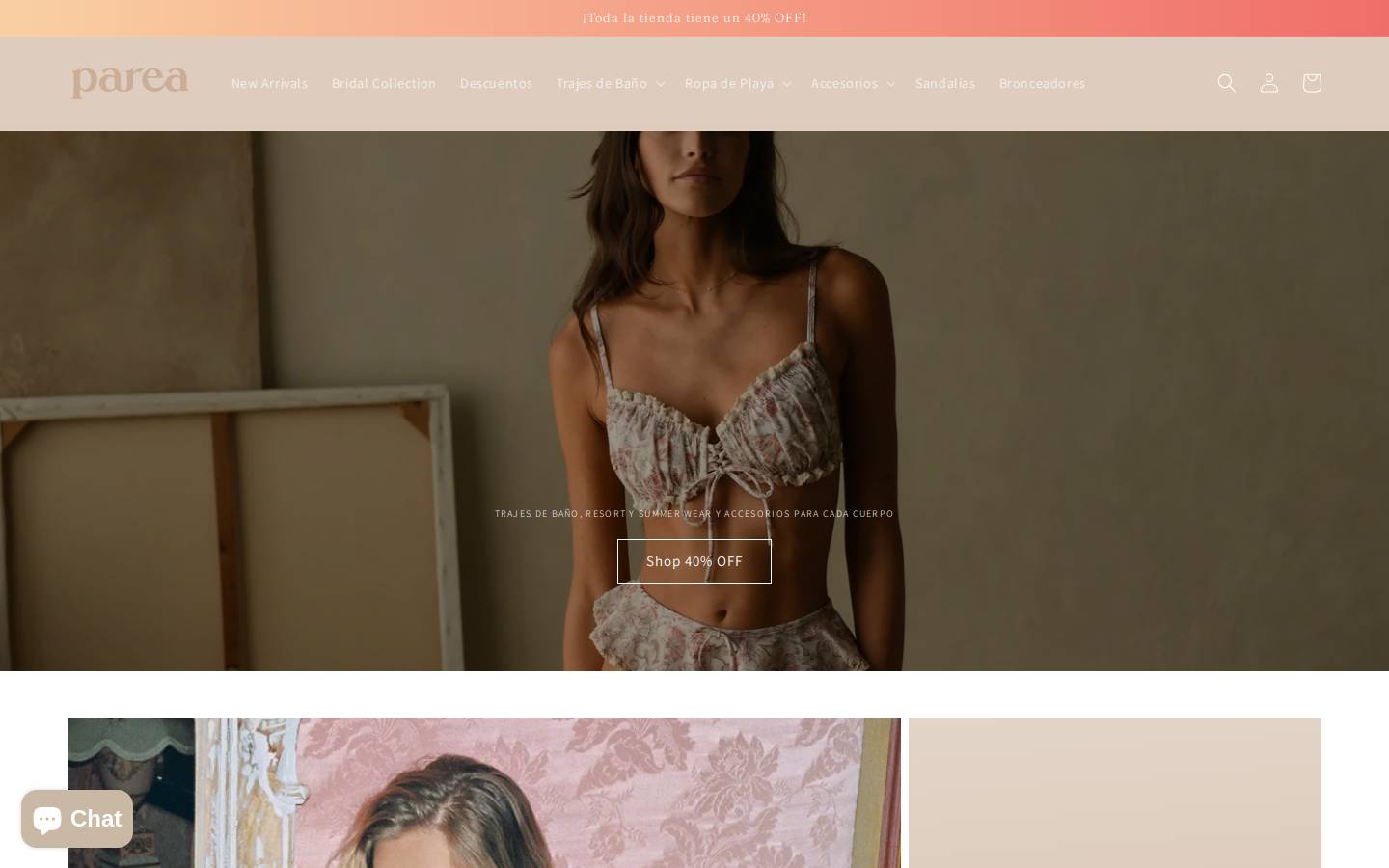pareamx.com homepage screenshot