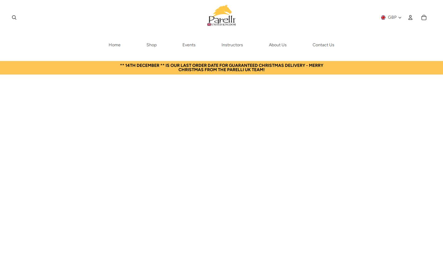 parelliuk.com homepage screenshot