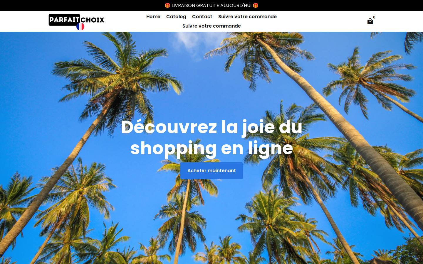 parfaitchoix.com homepage screenshot