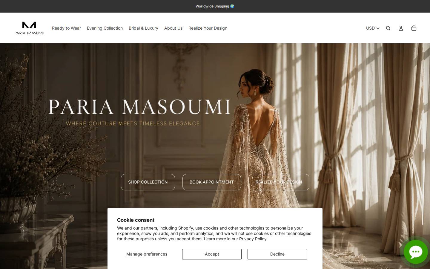 pariamasumi.com homepage screenshot