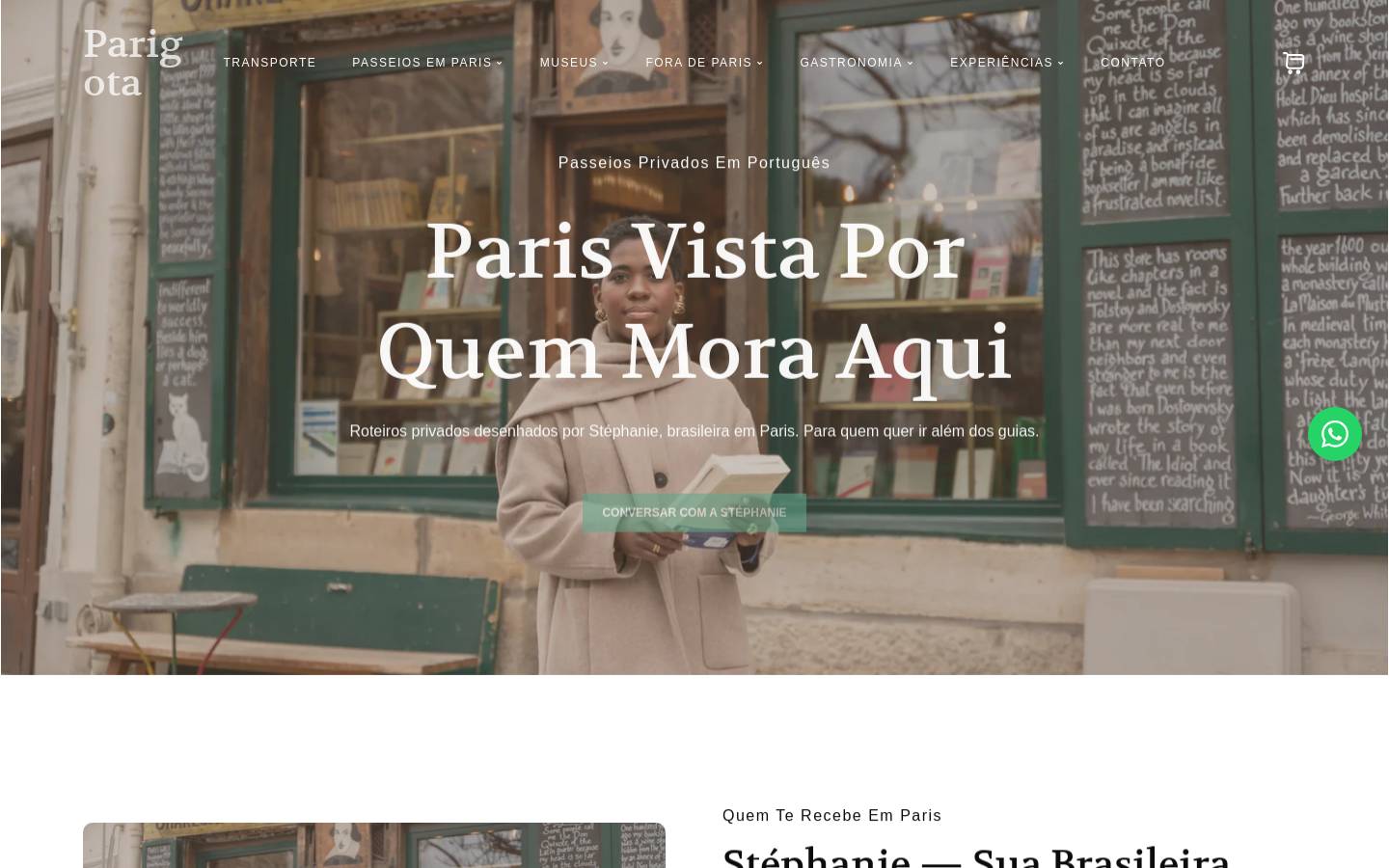 parigota.com homepage screenshot