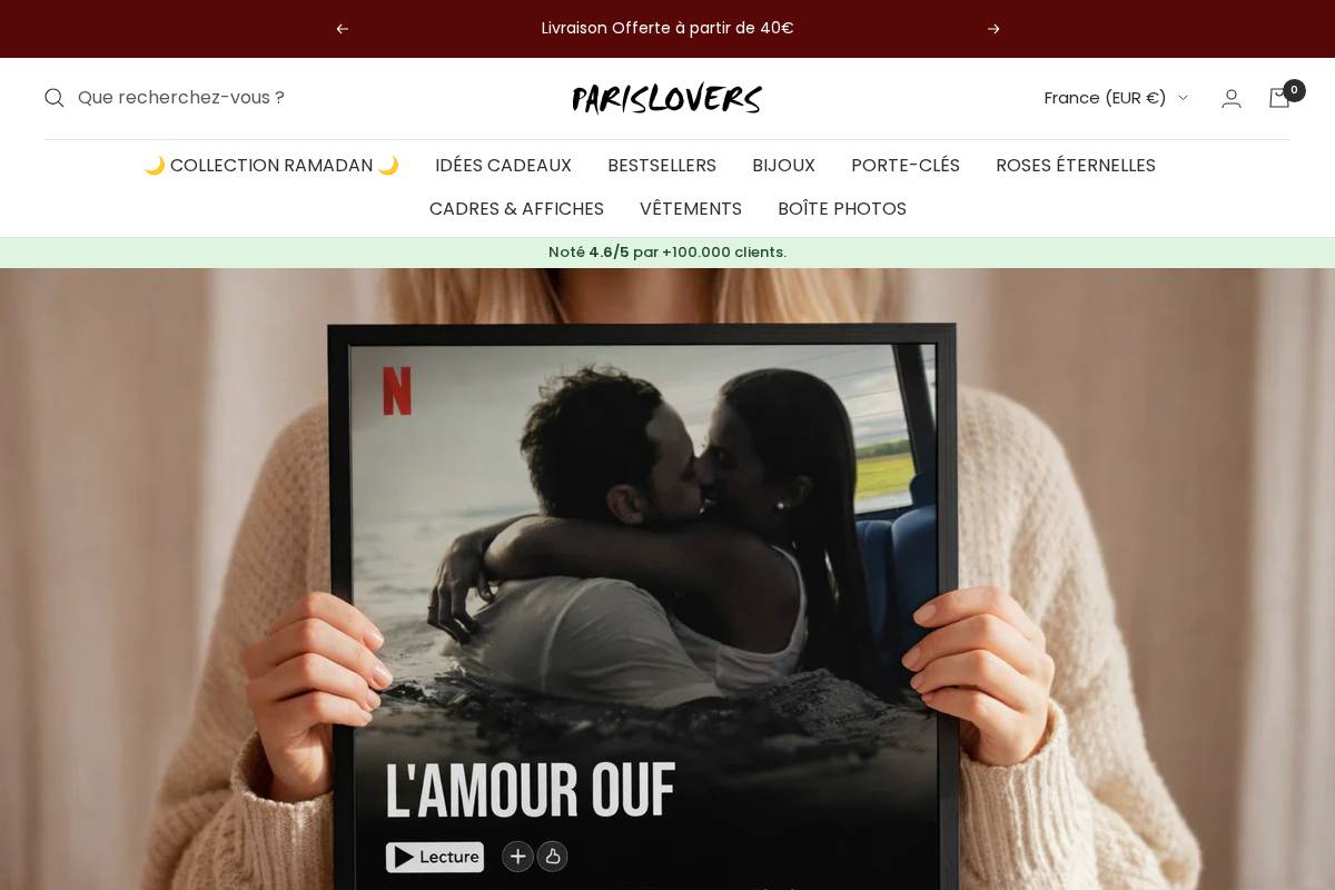 parisflavor.fr homepage screenshot