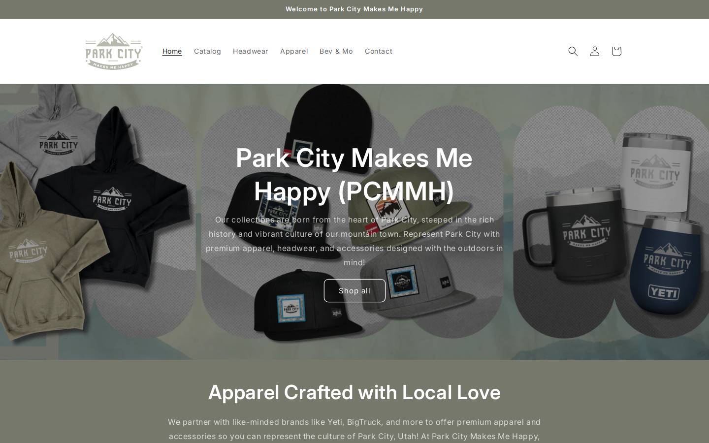 parkcitymakesmehappy.com homepage screenshot