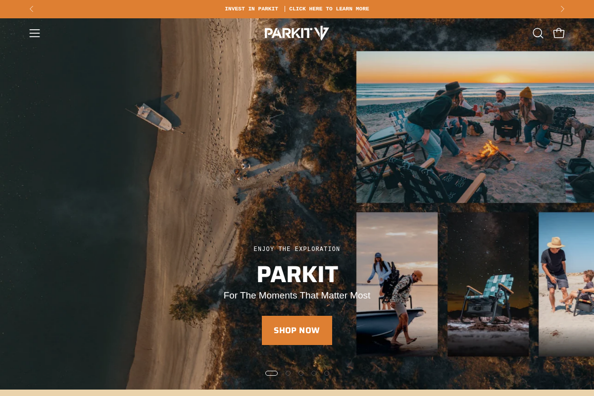 parkitmovement.com homepage screenshot