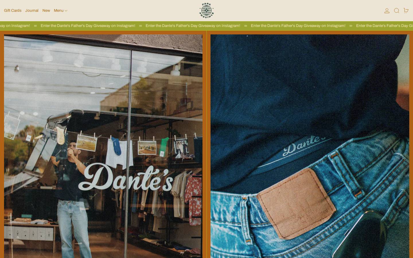 parkprovince.com homepage screenshot
