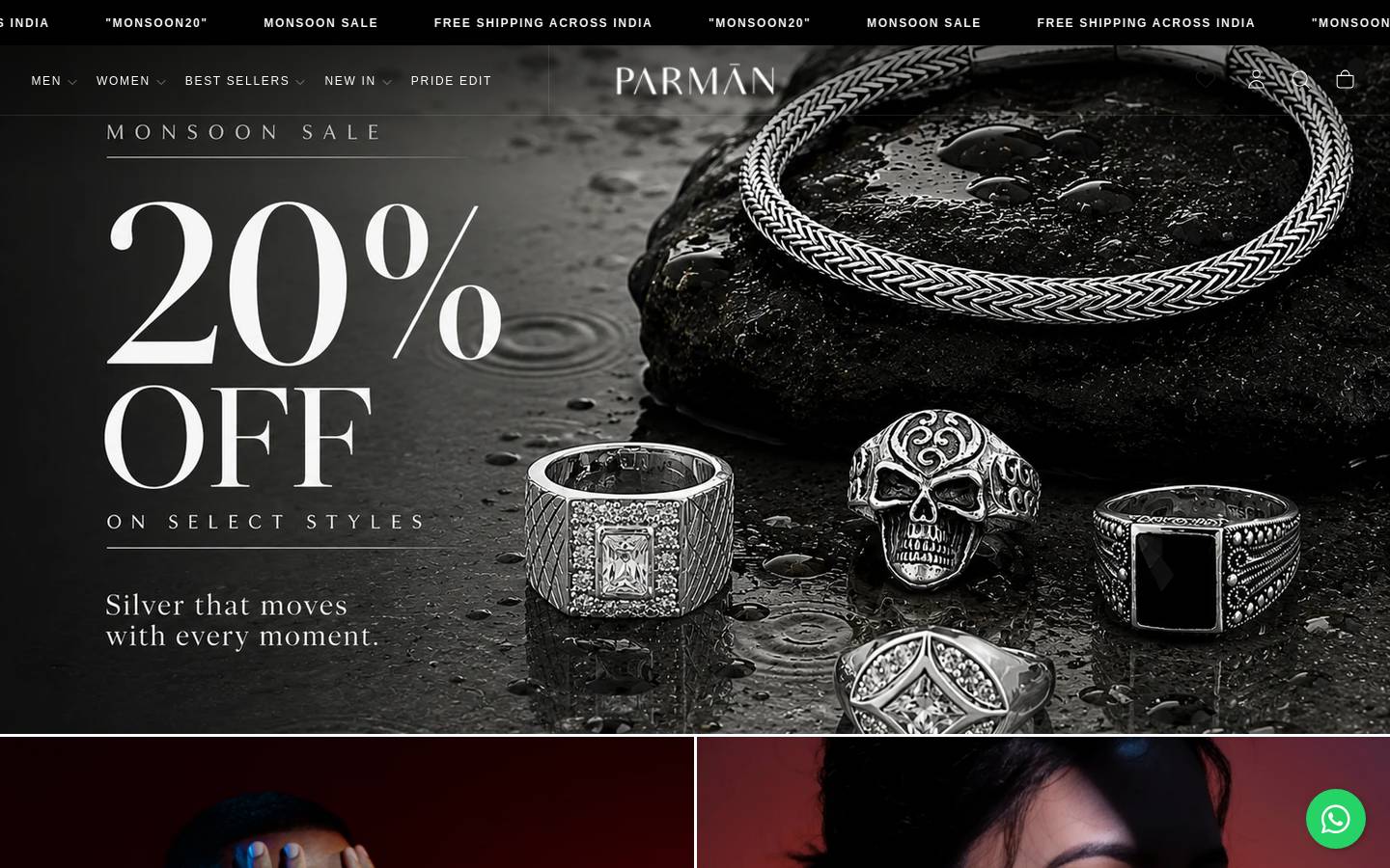 parman.in homepage screenshot