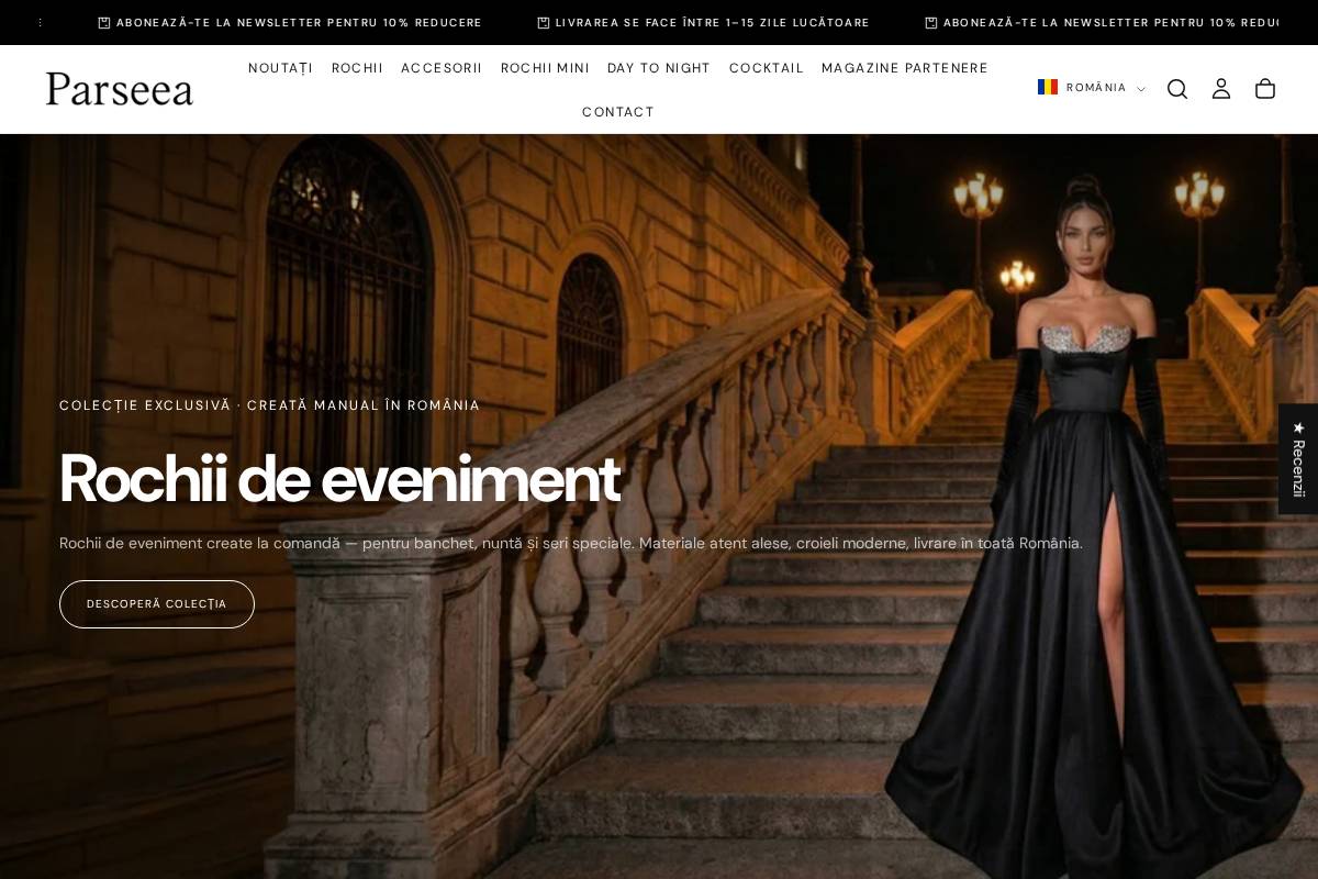 parseea.com homepage screenshot