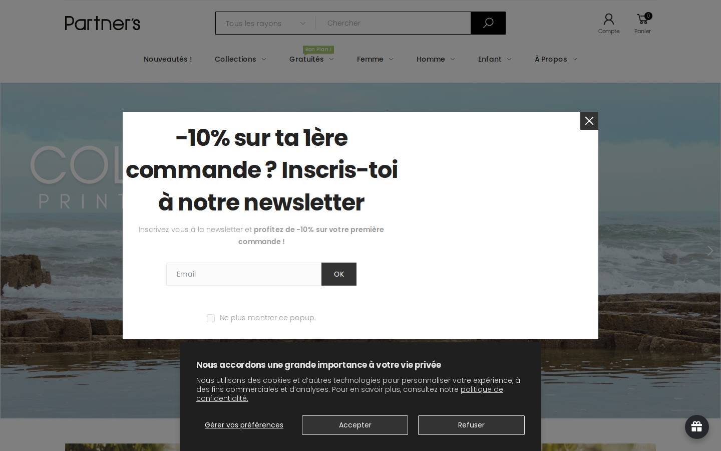 partners.ma homepage screenshot