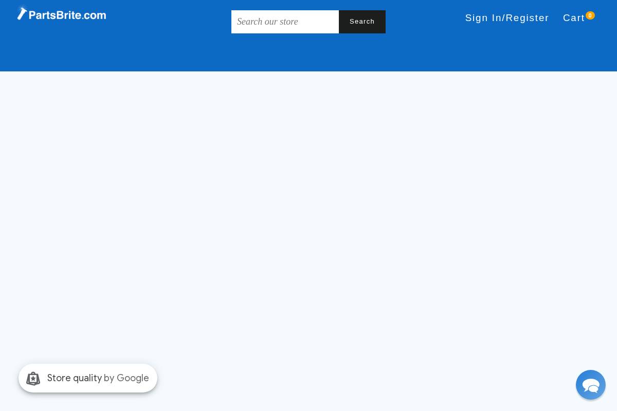 partsbriteusa.com homepage screenshot