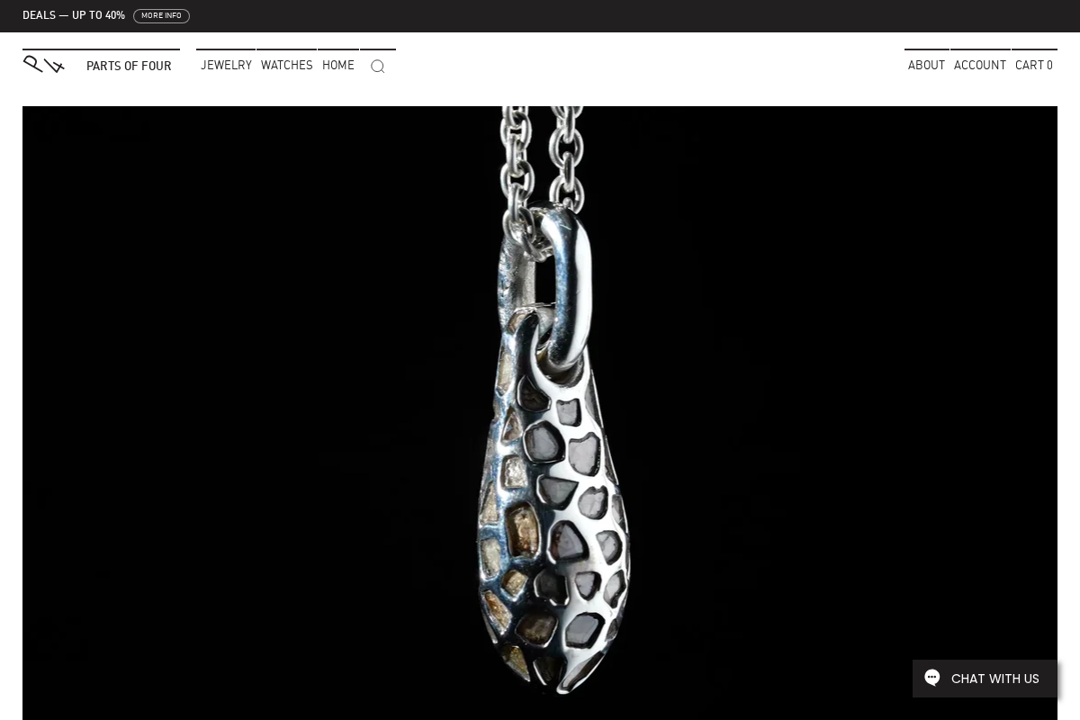 Parts of Four homepage screenshot