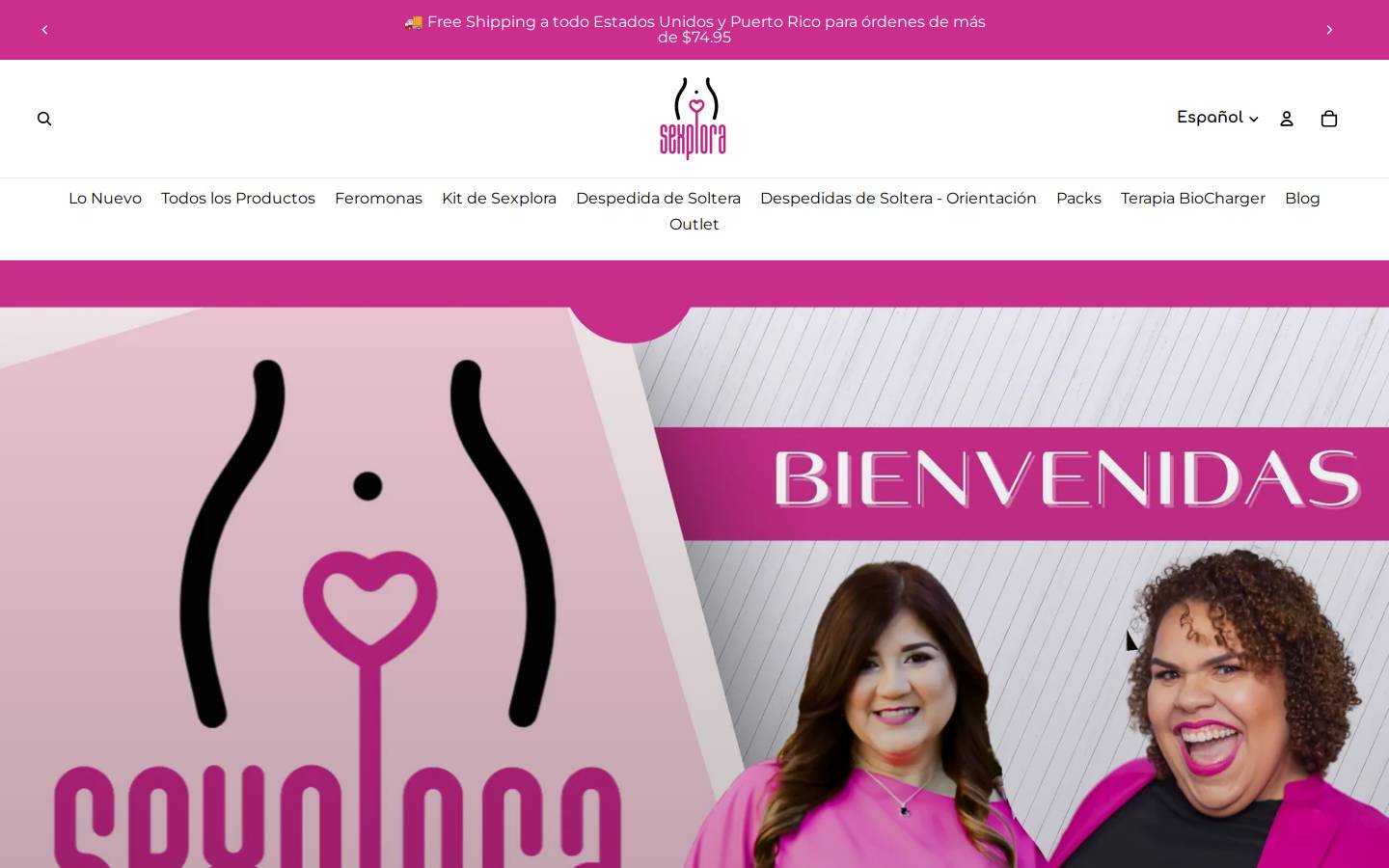 partybynancyesther.com homepage screenshot