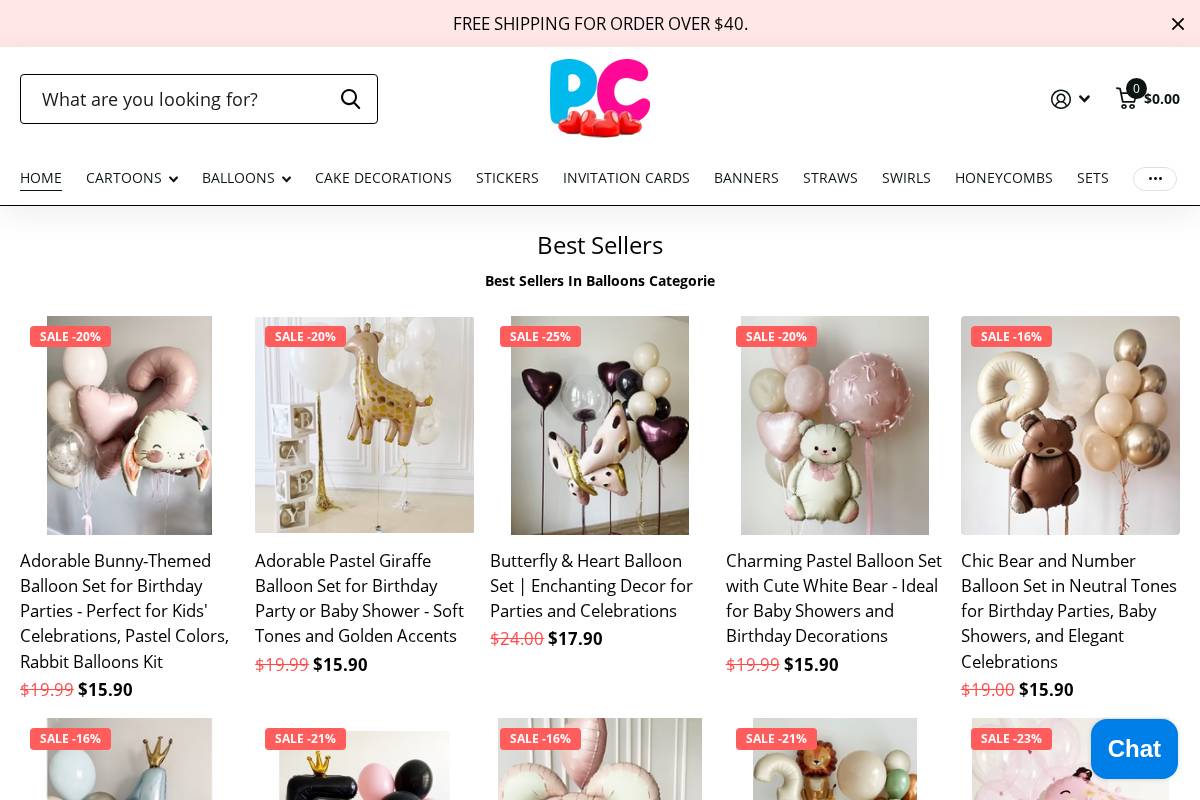 partychildrens.com homepage screenshot