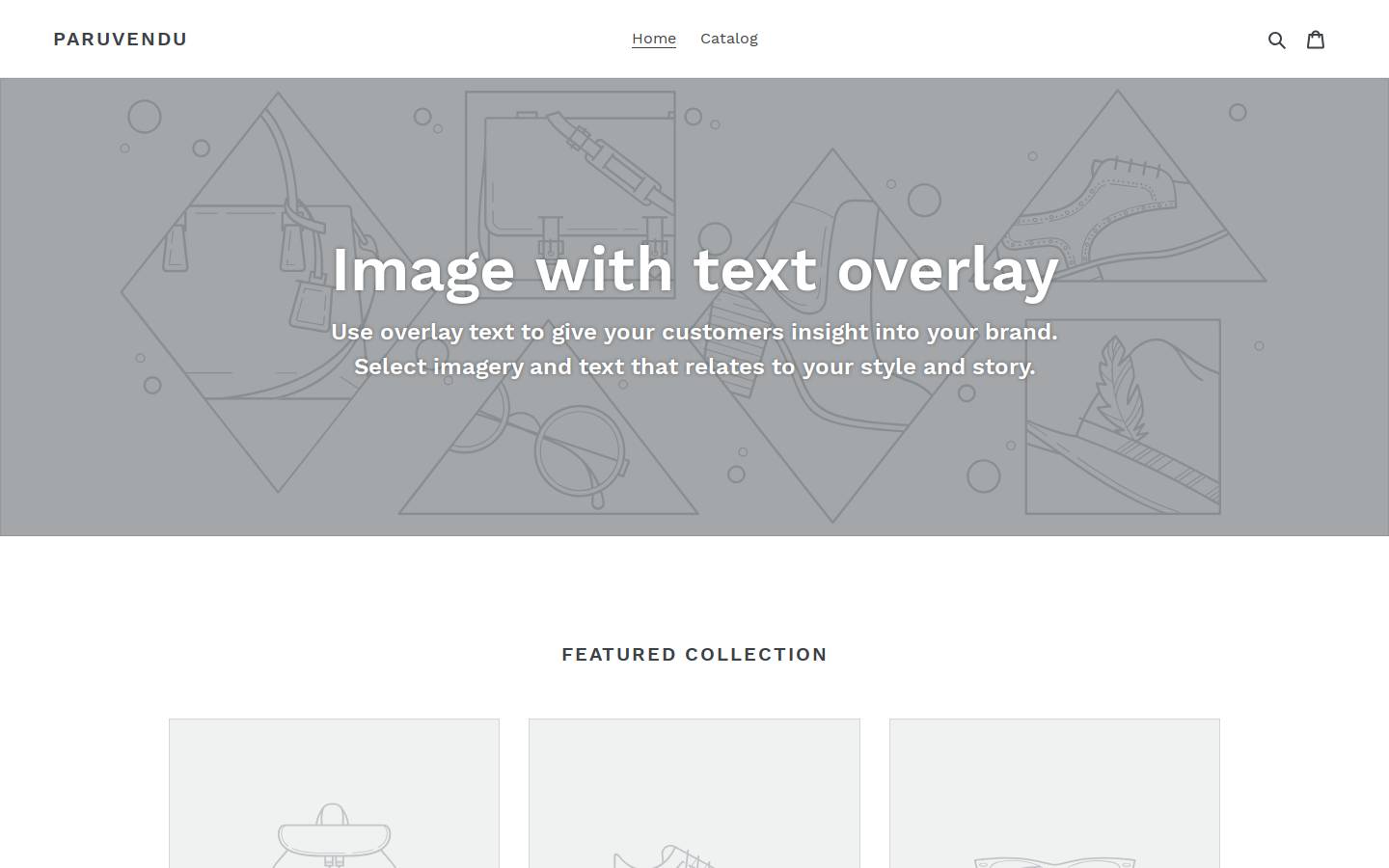Paruvendu homepage screenshot