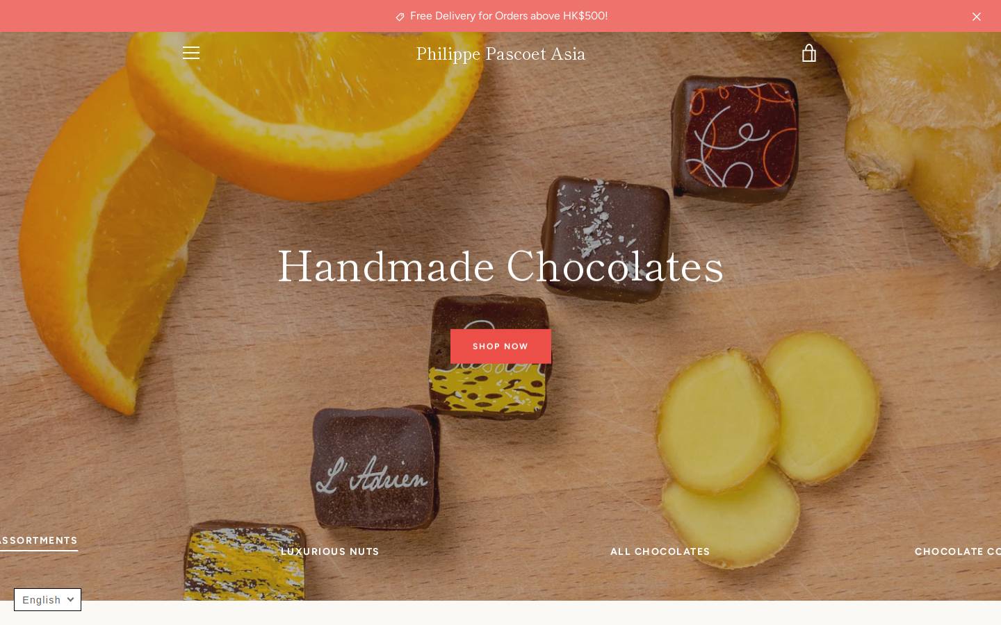 pascoetasia.com homepage screenshot
