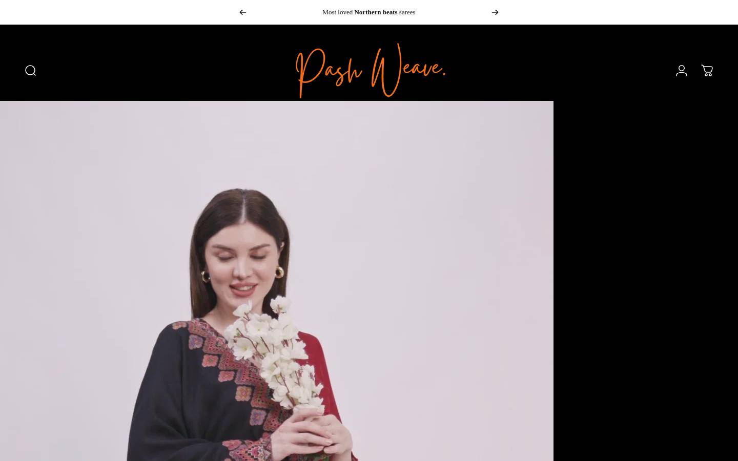 pashweave.com homepage screenshot