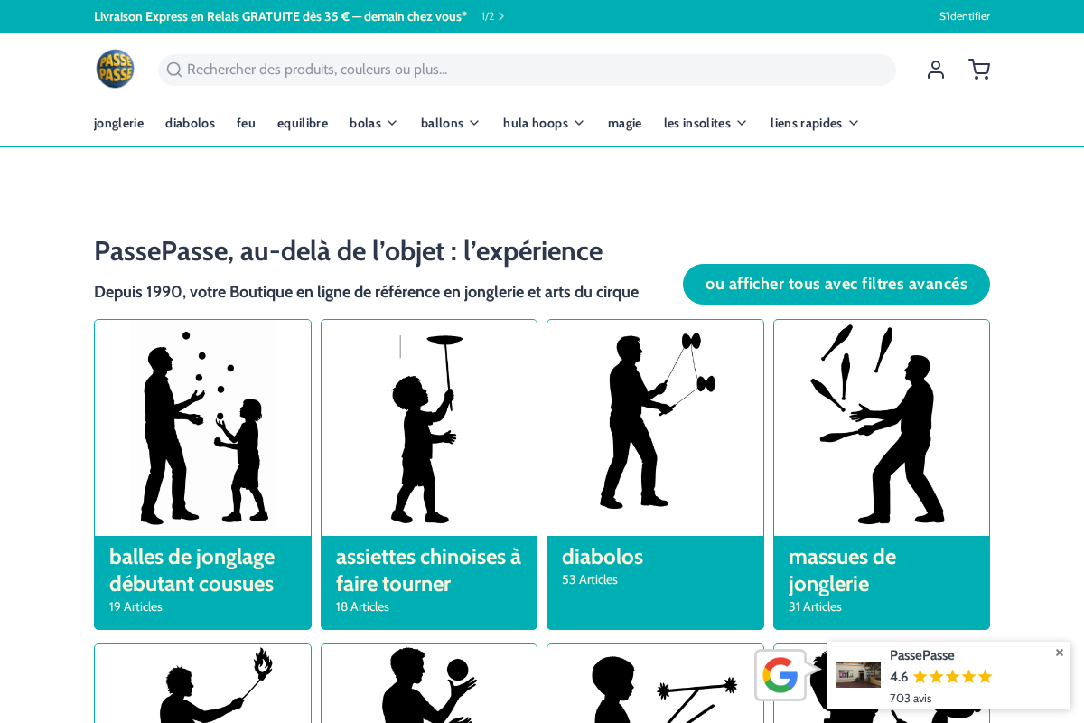 PassePasse Sarl homepage screenshot