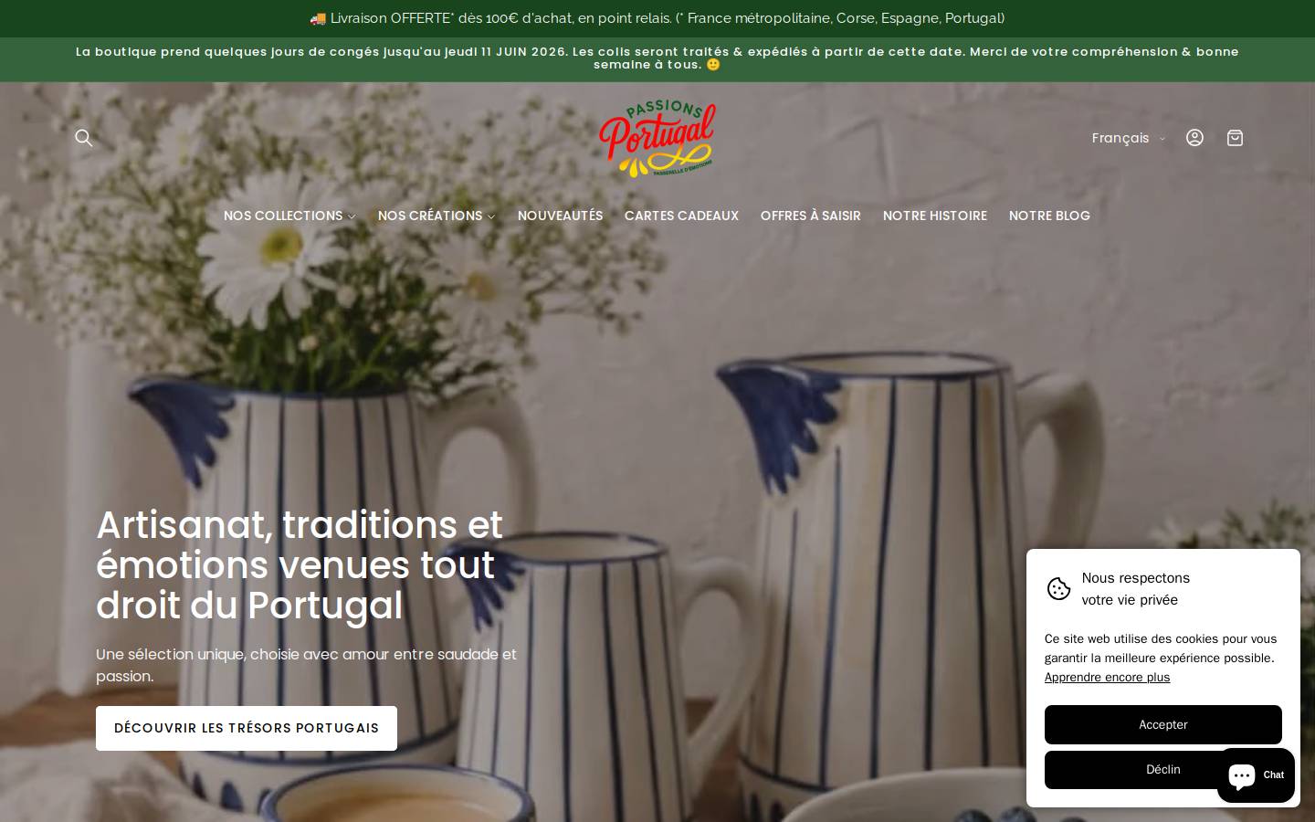 passionsportugal.com homepage screenshot