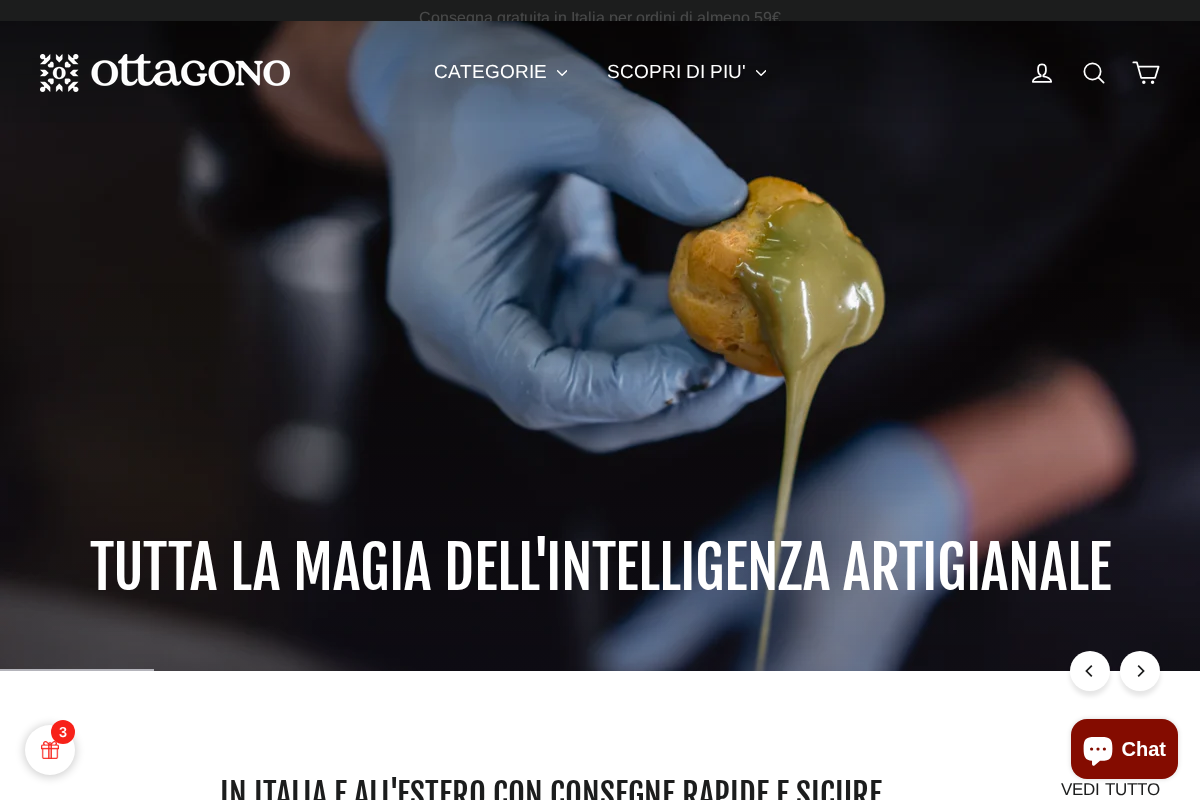 Ottagono - Pasticceria dal 1983 homepage screenshot