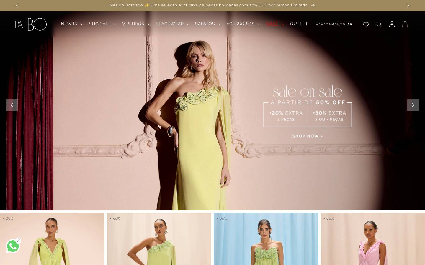patbo.com homepage screenshot