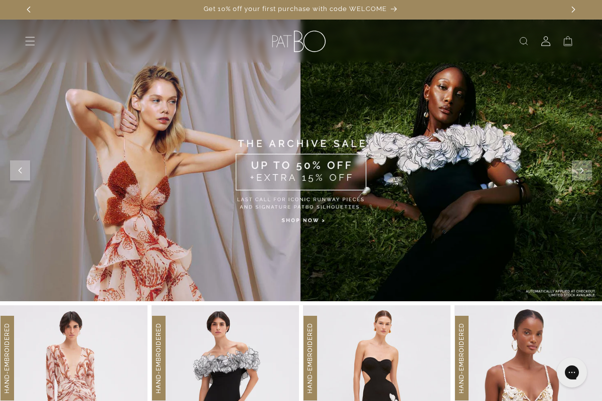 patbo.com homepage screenshot