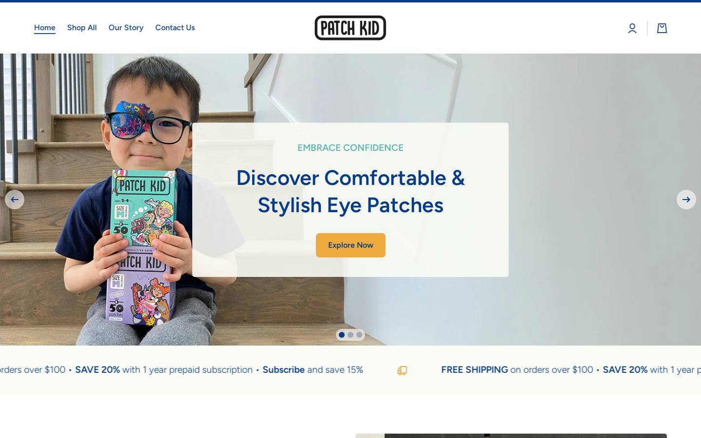 patch-kid.com homepage screenshot