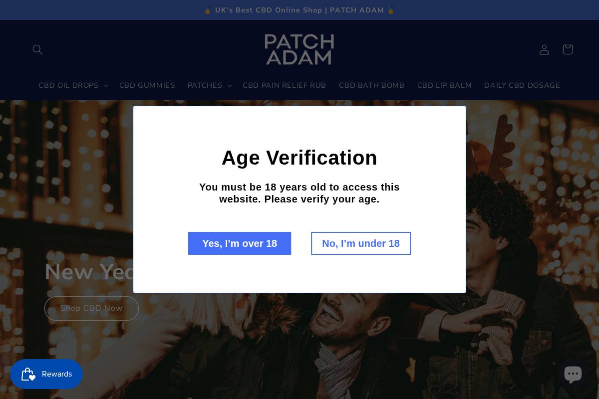 patchadam.com homepage screenshot