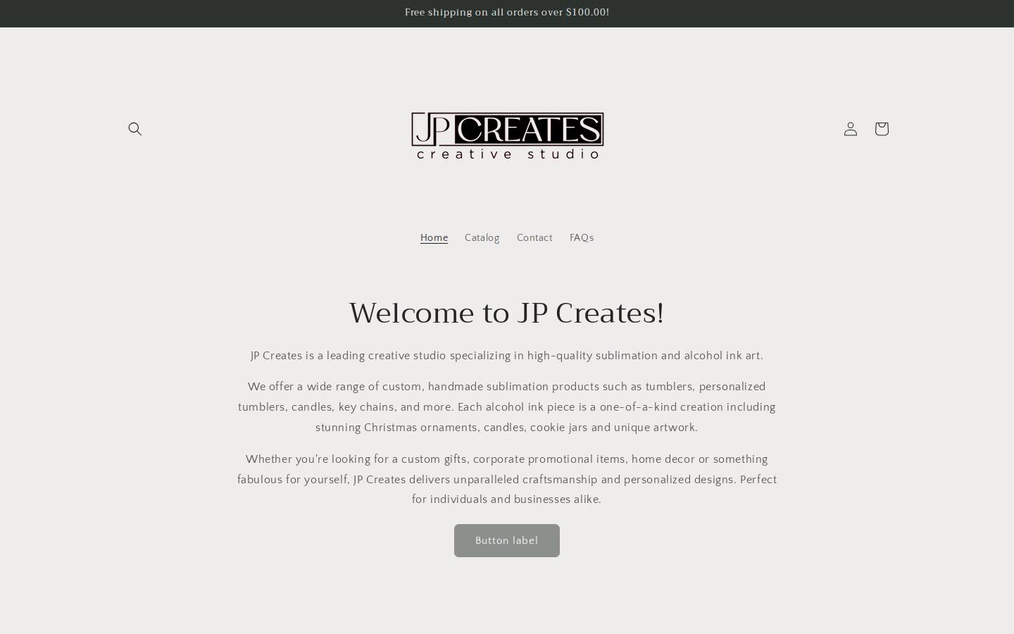 patchandpaletteco.com homepage screenshot