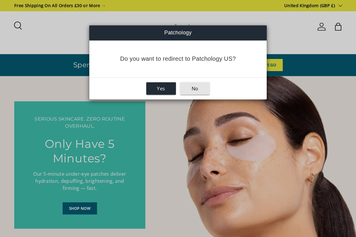 Patchology homepage screenshot