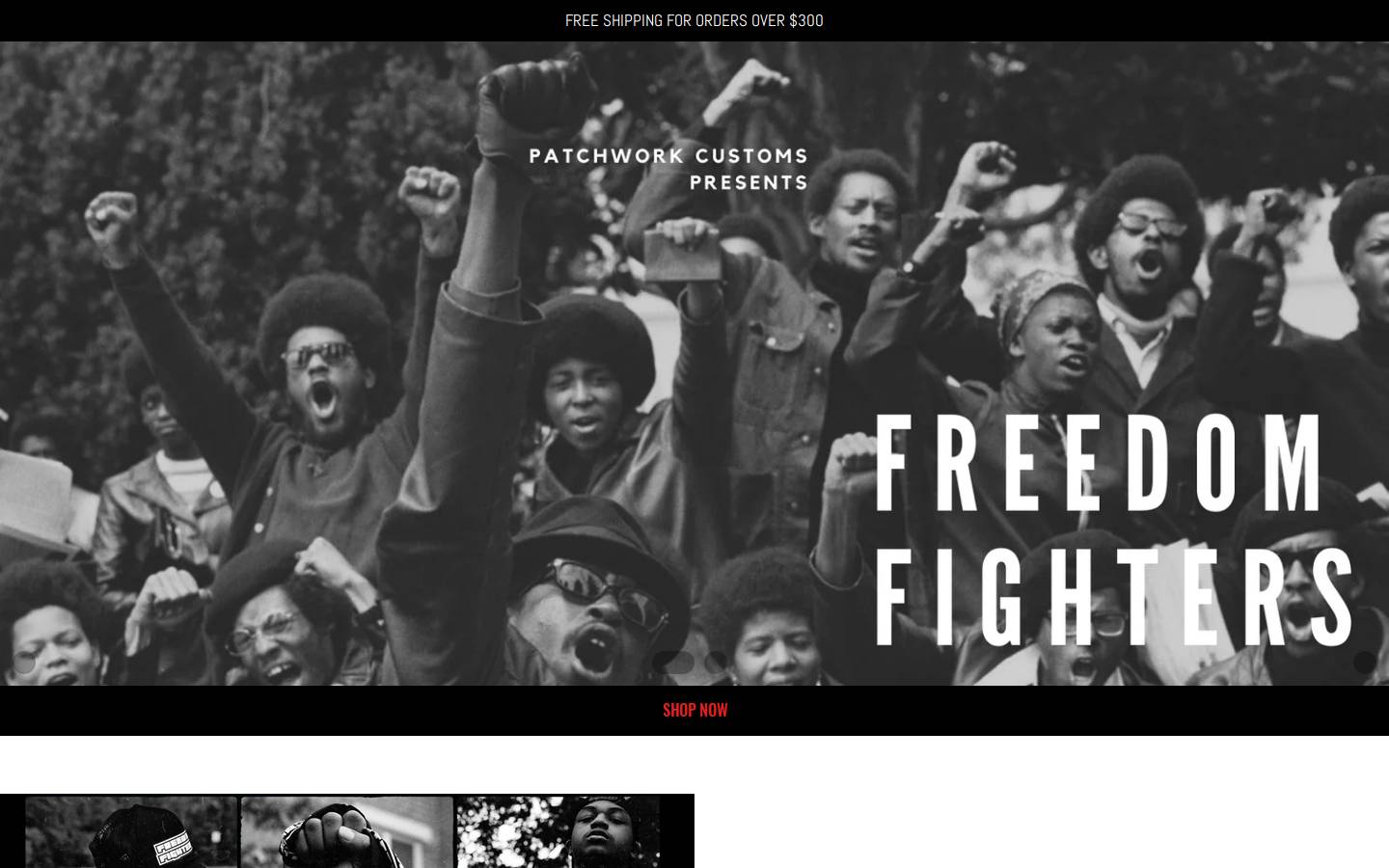 patchworkcustoms.com homepage screenshot