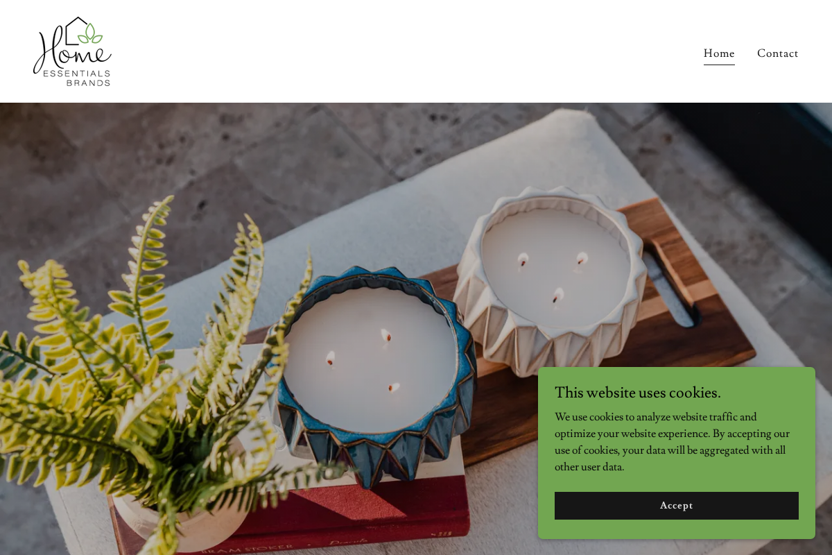 patio-essentials.com homepage screenshot